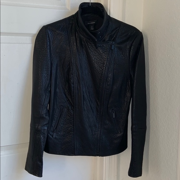 Halogen leather jacket - Picture 3 of 8
